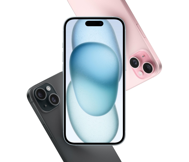 APPLE iPhone 15 128GB Niebieski MTP43PX/A - 1179984 - zdjęcie 5